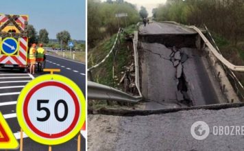 Блогер назвал возможную причину разрушения моста на Львовщине