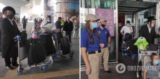 В Украину начали прибывать паломники-хасиды: полиция усилила мэры безопасности в »Борисполе». Фото