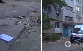 На Донбассе мужчина украл у женщины смартфон и выпрыгнул с 8-го этажа