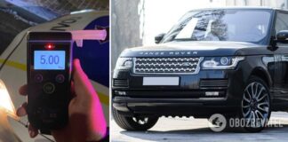 В Черновцах остановили пьяного водителя Range Rover: у него была смертельная доза алкоголя в крови. Фото