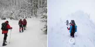 В Карпатах при восхождении на Говерлу погибла туристка, еще двое человек пострадали. Видео