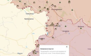 »Вот это прилетело», — грустный оккупант показал пепелище на месте базы ВС РФ в Ирмино после HIMARS