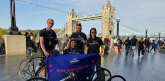 Favbet Foundation помог украинской команде принять участие в велопробеге в Лондоне