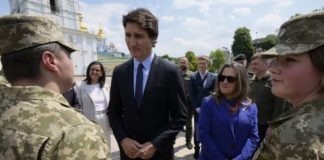 Трюдо в Киеве: премьер Канады прибыл в Украину с необъявленным визитом