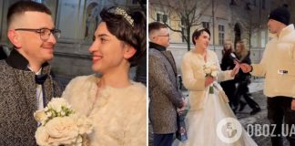 «Сколько стоит Look?» Защитник Украины и его невеста в термоштанах и одолженном свадебном платье захватили сеть