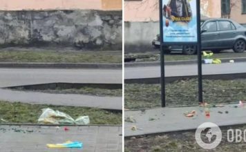 На Днепропетровщине вандалы изуродовали Аллею памяти погибших Героев: фото