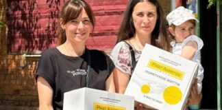 В прифронтовом Славянске семьи с детьми получили помощь от Фонда Рината Ахметова