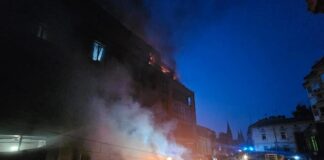 Дроны-камикадзе и баллистика: Кремль атаковал Львов — в Сети появились кадры