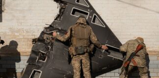 Большого размера и новый двигатель: на Одесчине в поле обнаружен практически целый дрон-камикадзе – видео находки