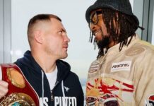 Беринчик и Дэвис провели первую дуэль взглядов