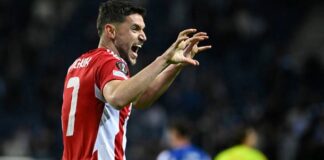 Яремчук отметился результативным действием в матче чемпионата Греции