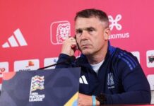 Ребров дал оценку турнирным перспективам Украины