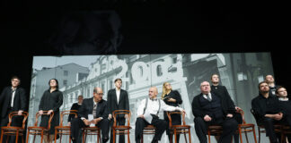 В МХТ прошел вечер памяти Олега Табакова с участием Хабенского и Зудиной