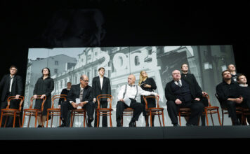 В МХТ прошел вечер памяти Олега Табакова с участием Хабенского и Зудиной