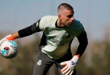 Андрей Лунин отыграл весь матч за Реал Мадрид