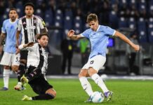 Ювентус не смог переиграть Лацио, позволив забить в свои ворота