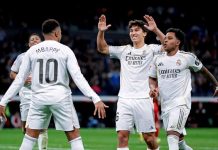 Мадридский Реал победил Севилью, играя в большинстве