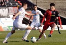 Верес дома уступил Колосу, оказав достойное сопротивление