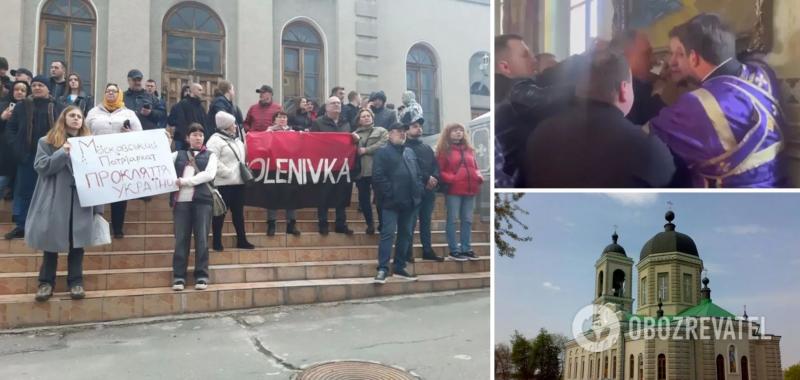 Храм МП в Хмельницком, где избили защитника, решили передать ПЦУ. Все детали столкновений, фото и видео