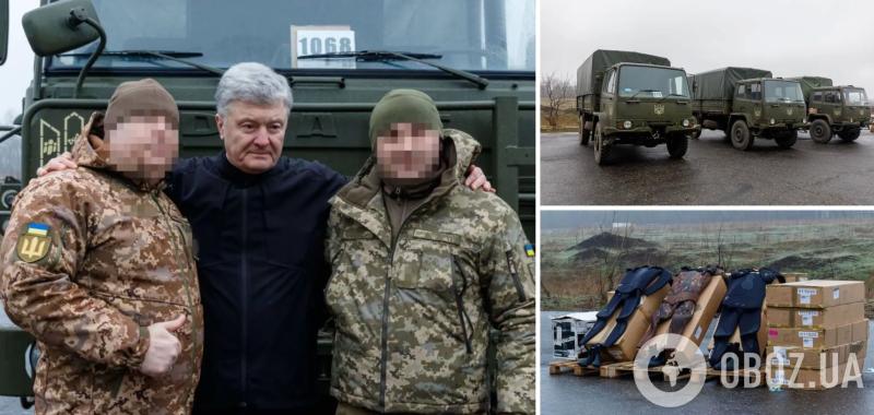 Порошенко привез в Одессу грузовики и гидрокостюмы защитникам, прикрывающим побережье