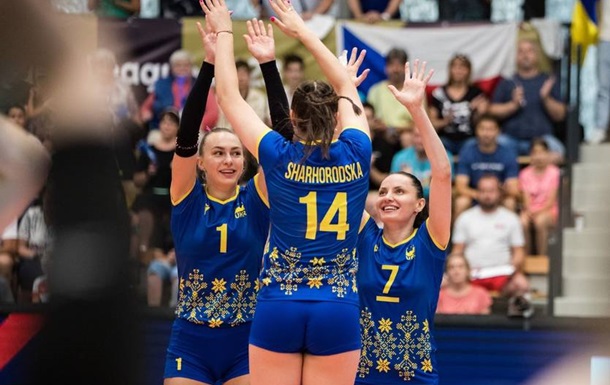 Украинские волейболистки разобрались со Швецией в первом матче финала Золотой Евролиги