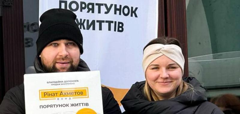 В Доброполье жители продолжают получать помощь от Фонда Рината Ахметова